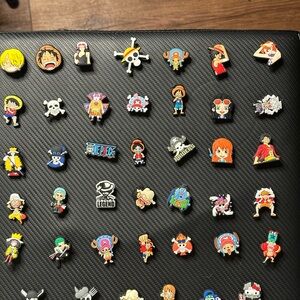 One piece croc charms
